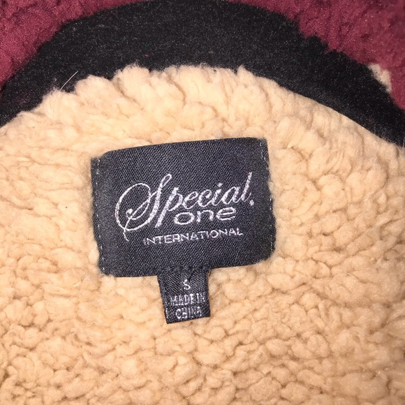 Special One International Fleece plush teddy jacket - Picture 3 of 3